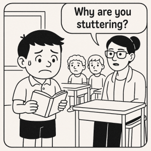 stuttering in school